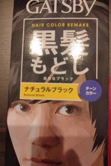ギャツビー ターンカラーナチュラルブラック 1組