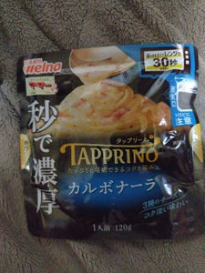 ママー　ＴＡＰＰＲＩＮＯカルボナーラ　１２０ｇのレビュー画像