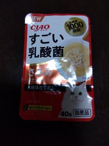 CIAO すごい乳酸菌 ささみ ほたて味 40g