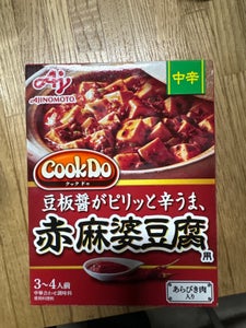 CookDoあらびき肉入り赤麻婆豆腐用中辛140g