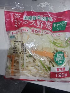 タイシ キャベツ入ミックス野菜 190g