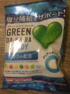 ＧＲＥＥＮＤＡ・ＫＡ・ＲＡキャンディ（袋）　６０ｇの商品写真