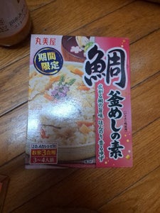 丸美屋　期間限定　鯛釜めしの素　１７０ｇのレビュー画像