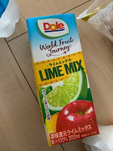 Ｄｏｌｅ　ＷＦＪ　ライムミックス　２００ｍｌのレビュー画像