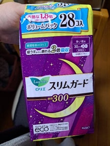 ロリエ　スリムガード　多い夜用３００　２８個の商品写真