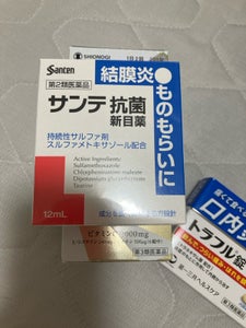 サンテ抗菌新目薬　１２ｍｌの商品写真