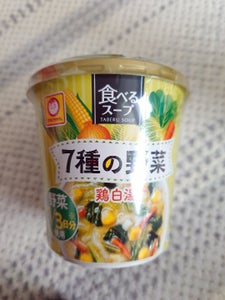 マルちゃん 7種野菜スープ 鶏白湯 18g