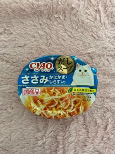 CIAOこのままだしスープささみかにかま白子60g