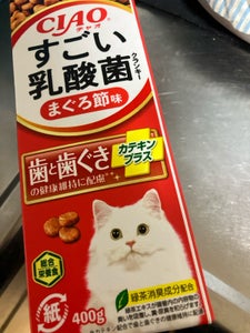 CIAO すごい乳酸菌クランキーまぐろ節味400g