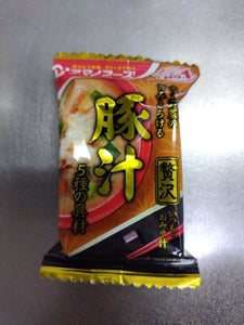 アマノ いつものおみそ汁贅沢 豚汁 12.5g