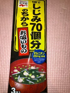 永谷園　１杯で７０個分しじみのお吸いもの　１２ｇの商品写真