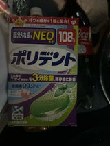 ポリデントNEO 部分入れ歯用 108錠