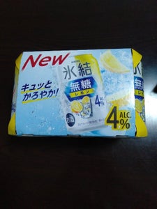 キリン 氷結 無糖レモン 4度 350ml×6