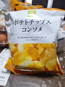 湖池屋 ポテトチップスコンソメ味 60g