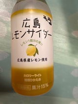 広島県果実 レモンサイダー藻塩プラス 250ml