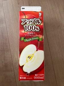 いかるが牛乳 いかるがアップル100% 900ml