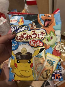 ばかうけKids甘口しょうゆ味(ポケモン) 20枚