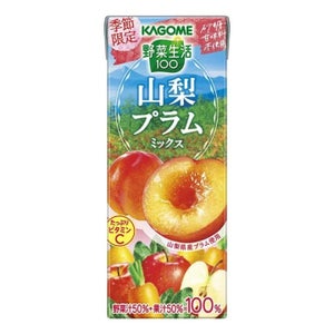 カゴメ 野菜生活 山梨プラムミックス 195ml