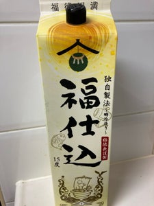 福徳長 福仕込 パック 3L