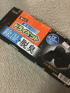 エステー 備長炭ドライペット 420ml×3