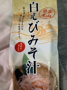 はぎの食品 白えびみそ汁 5食