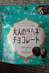 横井チョコ 大人のラムネチョコレート 40g