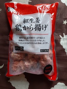 神戸物産 紅生姜鶏から揚げ 500g