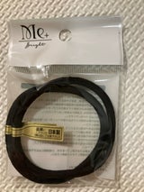 ティアンドティ ウーリーリング 黒 2個