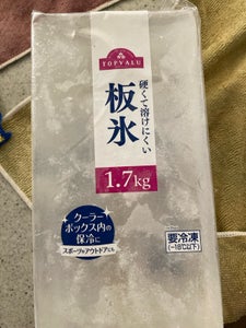 トップバリュ 板氷 1.7kg