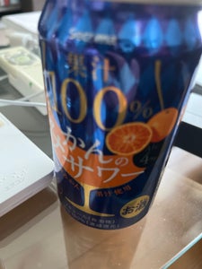 セコマ 果汁100%みかんのサワー 350ml