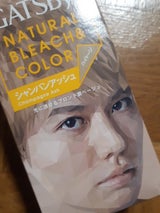 ギャツビー ナチュラルブリーチカラー シャンパンアッシュ1組