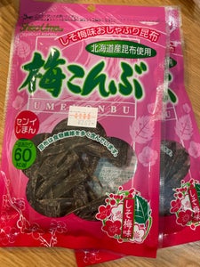 井上食品 しそ梅味梅こんぶ 25g