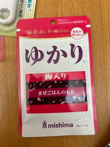 三島 国産赤しそ・梅使用 ゆかり 梅入り 14g