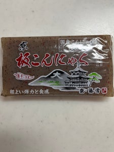 藤清 京板蒟蒻 黒赤唐辛子 250g