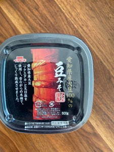 イチビキ 愛知大豆100%豆みそ 500g