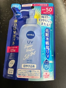 ニベアUV ウォータージェルSPF50替 125g