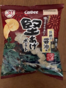 カルビー 堅あげポテト伝統の醤油味 60g