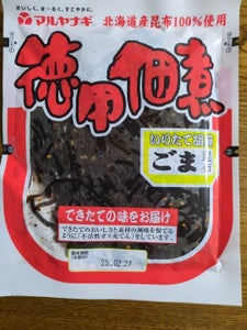 マルヤナギ 徳用佃煮胡麻昆布 125g