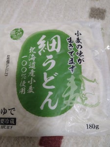 豊国 北海道産小麦100%細うどん 180g