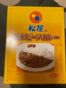 中村屋 松屋監修創業ビーフカレー 170g