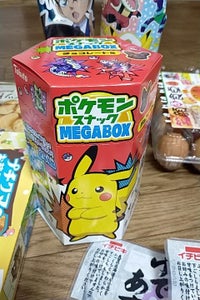 ポケモンスナックMEGABOXチョコレート味80g