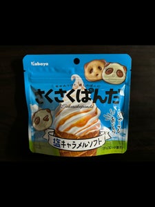 カバヤ食品 さくさくぱんだ塩キャラメルソフト43g