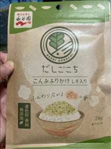 永谷園　だしごこち　こんぶふりかけ　２４ｇの商品写真