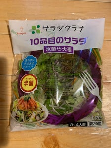 サラダクラブ 10品目のサラダ水菜や大根 160g