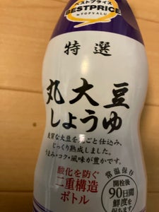 トップバリュ 特選丸大豆しょうゆ 450ml