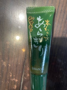 万城 チューブ入り本わさびあらぎり 25g