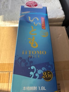 雲海 いいともBLUE 麦25度 パック 1.8L