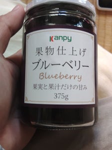 加藤産業 果物仕上げブルーベリー 375g