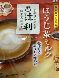 片岡物産 辻利 ほうじ茶ミルク 190g