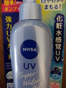 ニベアUVウォータージェルSPF50ポンプ140g